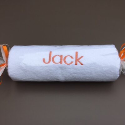 Pakket Jack: bestaat uit douchelaken - richtprijs 29 Euro